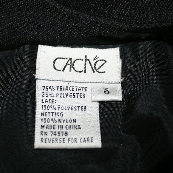 Cache Black Maxi Dress - Picture 8 of 9